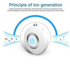 Portable Mini USB Air Purifier Necklace