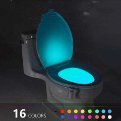 Automatic LED Motion Sensor Night Lamp Toilet Bowl Bathroom Light