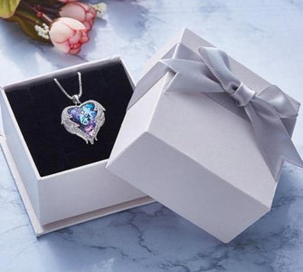 Awakening Crystal Heart Pendant Necklace