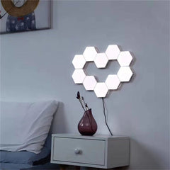 Awakening Touch Sensor Modular LED Night Light Hexagonal Wall Lamp - AWAKENING AESTHETICS