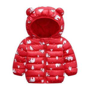 Warm Winter Zipper Hooded Children's Jackets