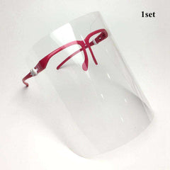 1Pcs Faceshield Transparent Full Face Cover Safety Protective Film