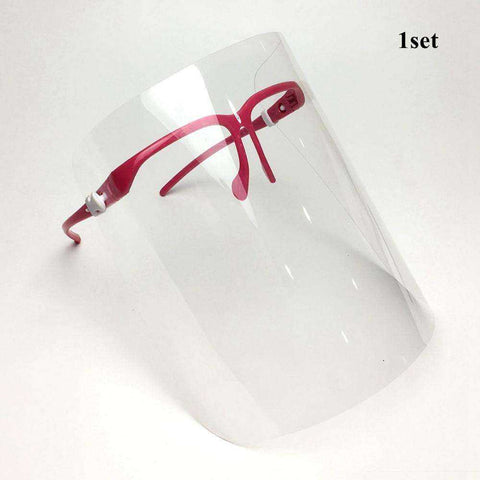 Image of 1Pcs Faceshield Transparent Full Face Cover Safety Protective Film
