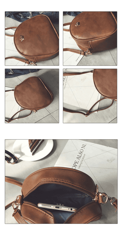 Fashion Women's Leather Shoulder and Hand Messenger Bag