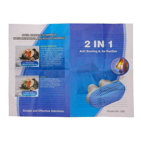 Image of 3pcs Silicone Anti Snore Nasal Dilators Apnea Sleep Aid Device