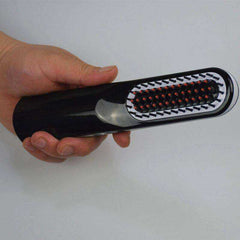 New 3 IN1 Cordless Men Quick Beard Straightener Styler Comb