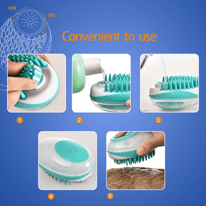 Pet Dog Bath Brush SPA Massage Comb