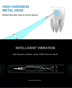 Portable Electric Sonic Dental Scaler Tooth Stains Tartar Cleaner