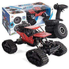 4WD Off Road Climbing Remote Radio Control Car 2.4Hz With Tracks