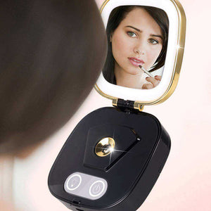 Facial Moisturizing Sprayer Makeup Mirror