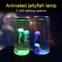 7 Color Changing LED Jellyfish Lamp Aquarium USB Charging