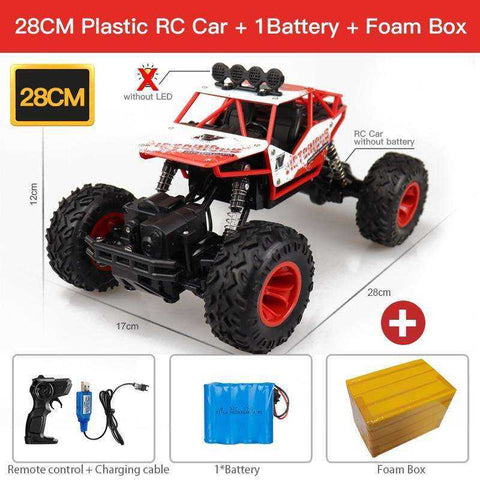 Image of ZWN 1:12 / 1:16 4WD Radio Remote Control 2.4G Buggy Off-Road Car Toys for Children With Led Lights