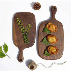 Real Wood Black Walnut Bread Sushi Pizza Chopping Board
