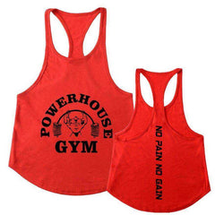 Bodybuilding POWERHOUSE Fitness Men's  Stringer Tank Top