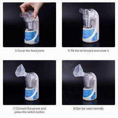 New High Quality Portable Asthma Inhaler Nebulizer