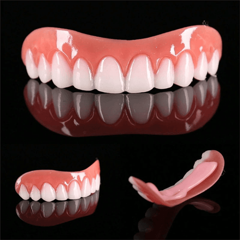 Image of Comfortable False Upper Simulation Teeth Whitening Dentures