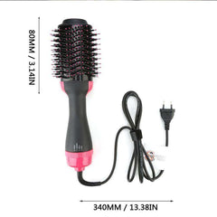 Professional Electric Comb Hair Dryer Straightener Curler