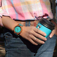 Blue Bambu Watch