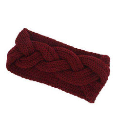 Knitted Braided Headband