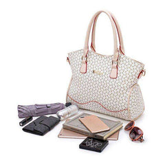 Women's Fashion Leather Bags 6 Piece Set Designer