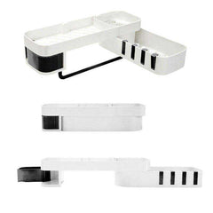 Creative Kitchen Storage & Bathroom Shampoo Corner Shower Shelf