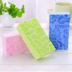 Bath Sponge Lace Printed Baby Scrub Shower