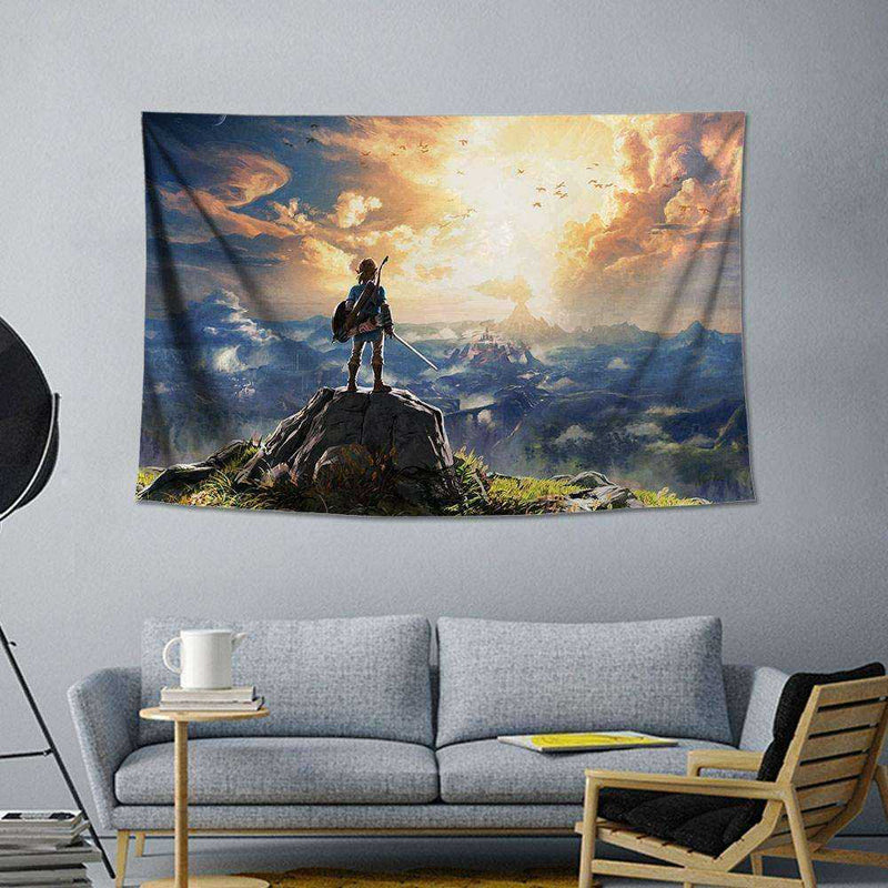 The Legend of Zelda Breath of the Wild Game Wall Art Room Decoration
