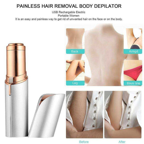 Image of Portable Mini Body Facial Hair Remover