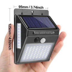 Garden PIR Motion Sensor Waterproof for Outdoor Wall Street Decoration LED Solar Lamp