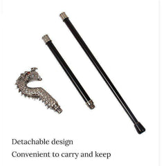 Dragon-Head Fashion Elegant Luxury Decorative Walking Cane Men