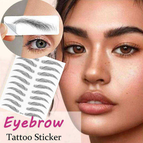 Image of Magic False Eyebrows Tattoo Sticker