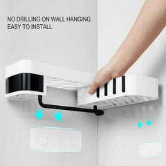Creative Kitchen Storage & Bathroom Shampoo Corner Shower Shelf