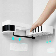 Creative Kitchen Storage & Bathroom Shampoo Corner Shower Shelf