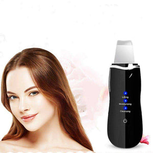Rechargeable Ultrasonic Face Skin Deep Cleansing Pore Exfoliator