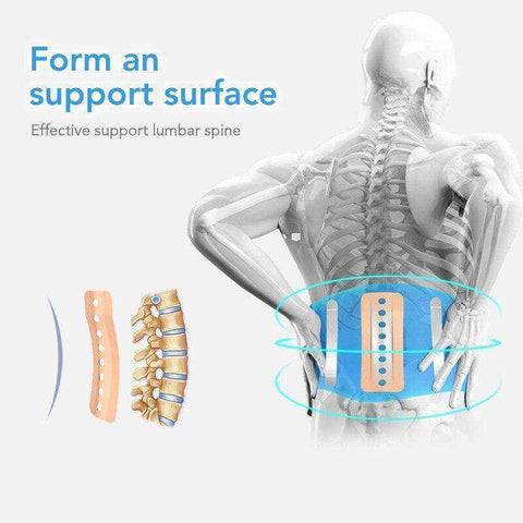 Image of High Quality Lumbar Support Belt Disc Strain Relief Spine Decompression Brace