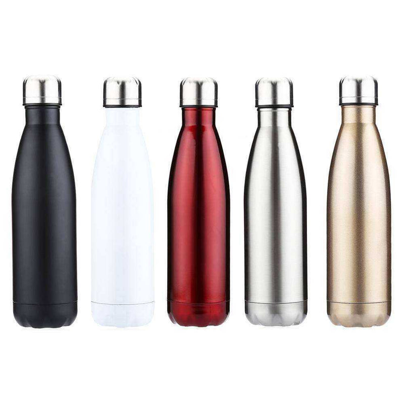 Backpacking - 350ML & 500ML Outdoor Water Thermal Insulation Stainless Steel Bottle