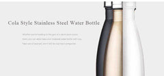 Backpacking - 350ML & 500ML Outdoor Water Thermal Insulation Stainless Steel Bottle