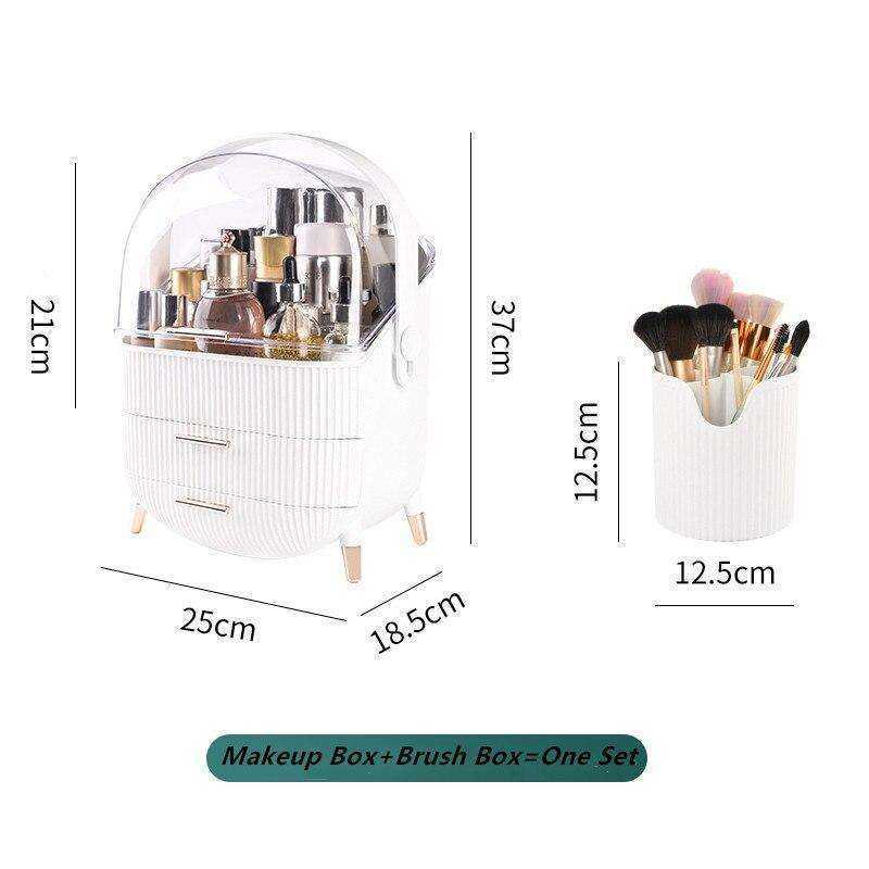 Makeup Brush Lipstick Cosmetics Rack Box Organizer