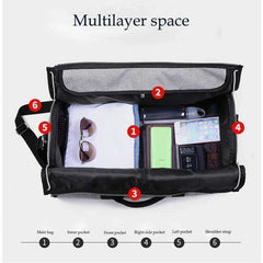 Foldable Weekend Travel Organizer Aesthetic Luggage Bag
