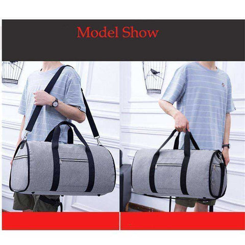 Image of Foldable Weekend Travel Organizer Aesthetic Luggage Bag