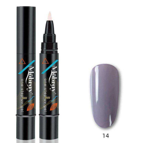 Image of One Step Gel Nail Varnish Pen 3 In 1 Long-lasting Polish