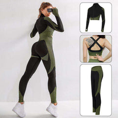 New Women's Sportwear Yoga Fitness Sets Clothing