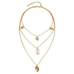 Women Charm Conch Seashell Collar Choker Beach Boho Summer Necklaces