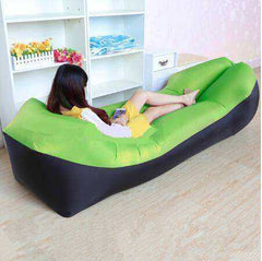 Adult Beach Lounge Chair Fast Folding Waterproof Inflatable Air Bed