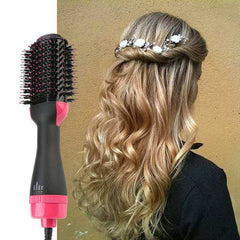 Professional Electric Comb Hair Dryer Straightener Curler