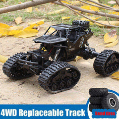 4WD Off Road Climbing Remote Radio Control Car 2.4Hz With Tracks