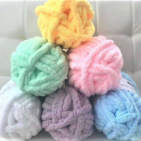Super Soft Chunky Handmade Knitted Blanket