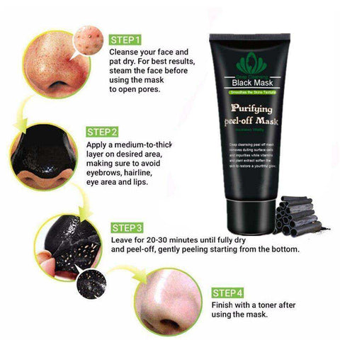 Image of Black Purifying Peel Off Mask Spot Remover