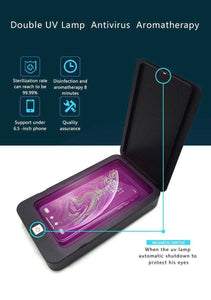 High Quality Black UV Cell Phone Sanitizer