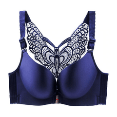 Beautiful Butterfly Front Closure Aesthetic Bra